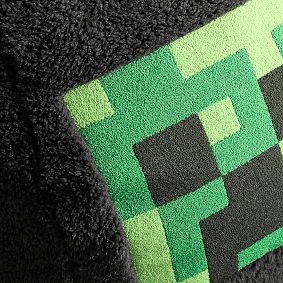 Large Minecraft Charcoal Bean Bag Chair