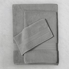 Open Box: Hydrocotton® Quick-Dry Organic Towel, Bath Sheet - Flagstone
