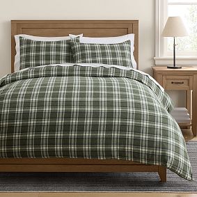 Hugo Plaid Duvet Cover