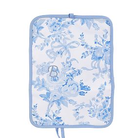 LoveShackFancy Damask Roll-Up Jewelry Organizer