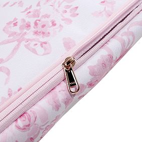 LoveShackFancy Pink Damask Garment Travel Bag