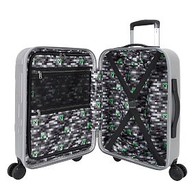 Minecraft Camo Hardsided Carry-On Luggage
