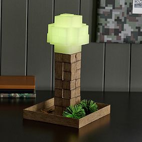 Minecraft Redstone Torch Table Lamp (12"x18")