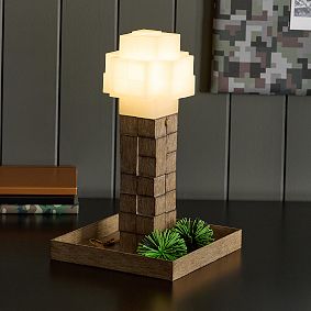 Minecraft Redstone Torch Table Lamp (12"x18")