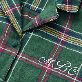 Hill House Home Festive Tartan Flannel Pajama Set
