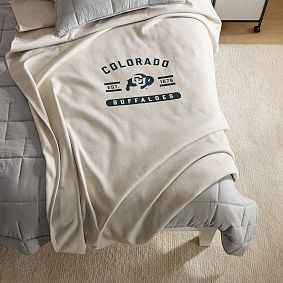 College Oatmeal Sweatshirt Oversized Throw
