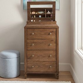 Charlotte Tall Flip-Top Dresser (26w x 19.25d")