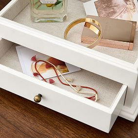 Audrey Storage Mirror (12"w x 20"d)