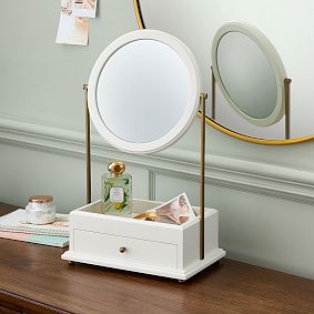 Audrey Storage Mirror (12"w x 20"d)