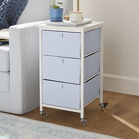 Rolling 3-Drawer Cart