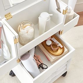 Elle Get-Ready Storage Cart (15"w x 12"d)