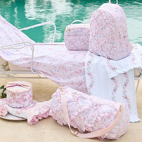 LoveShackFancy Windsor Rose Beach Towel UPF 50+