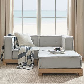Cushy Lounge Loveseat Set (64")
