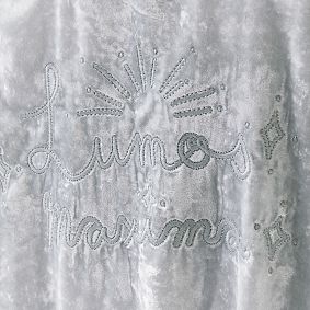 Harry Potter<sup>&trade;</sup> Lumos Maxima Glow-in-the-Dark Velvet Robe