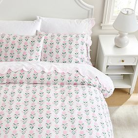 Mini Dottie Scallop Sheet Set