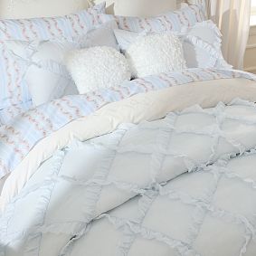 LoveShackFancy Rose Petal Bow Pillow