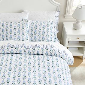 Mini Dottie Scallop Sheet Set
