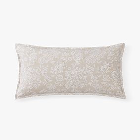 Laia Floral Reversible Lumbar Pillow Cover