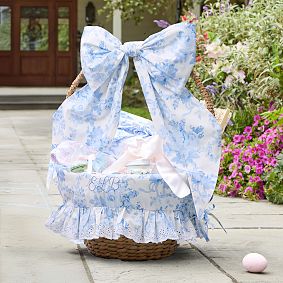 LoveShackFancy Damask Easter Liner &amp; Bow