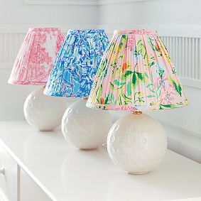 Lilly Pulitzer Printed Shade Table Lamp (15")