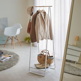 Coat Rack with Shelf (16"x30")