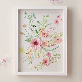 Monique Lhuillier Jolie Garden Framed Art