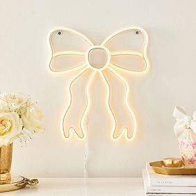LoveShackFancy Mini Bow Neon