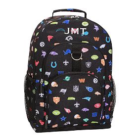 Gear-Up NFL Backpack and Cold Pack Lunch Box Bundle, Set of 3