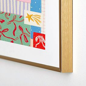 Christmas Retro Patch Art