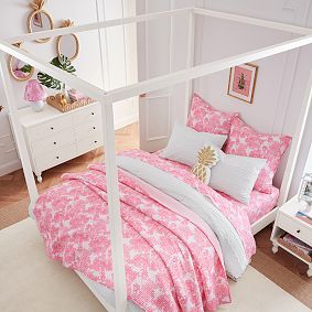 Lilly Pulitzer Toile Organic Sheet Set