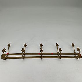 Open Box: Chris Loves Julia Hook Rack (22") - Antique Brass