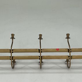 Open Box: Chris Loves Julia Hook Rack (22") - Antique Brass