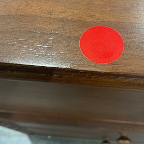 Open Box: Elsie Extra-Wide Dresser (49.5"W x 19.5"D) - Heritage Walnut