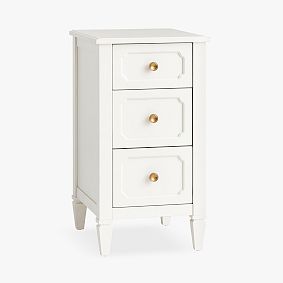 Auburn 3-Drawer Storage Nightstand (15.75")