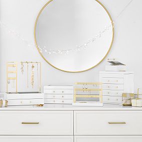Elle Lacquer Jewelry Box Tower