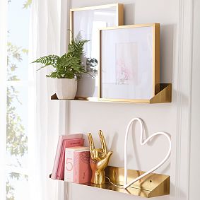 No Nails Metal Shelving (24")