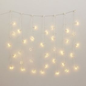 Starburst Curtain String Lights