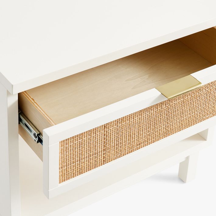 Westly Nightstand: Cane & Wood Storage | Pottery Barn Teen