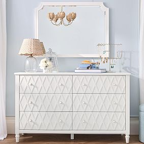 AERIN Lattice 6-Drawer Dresser (56w x 19d")