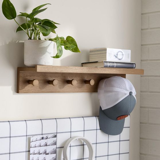 No Nails Wall Jewelry Holder & Pinboard | Pottery Barn Teen