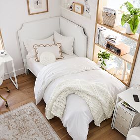 Smart Auburn Corner No Nails Dorm Headboard