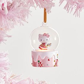Hello Kitty<sup>&reg;</sup> Light-Up Globe Cake Ornament