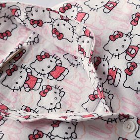 Hello Kitty<sup>&reg;</sup> Organic Flannel Pajama Set