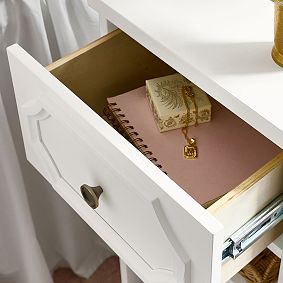 Polished Tall Nightstand (15")