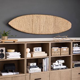 Woven Surfboard Decor