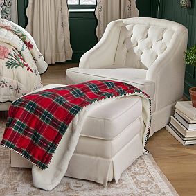 Hill House Home Holiday Plaid Throw