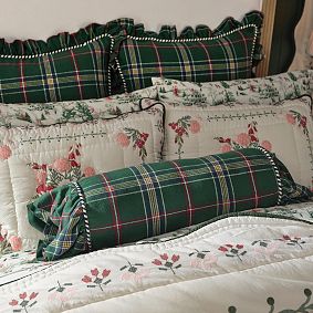 Hill House Home Festive Plaid Bolster