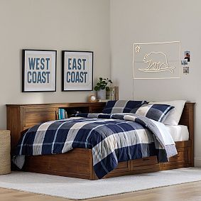 Hampton Corner Storage Bed