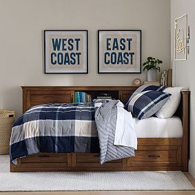 Hampton Corner Storage Bed