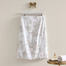 LoveShackFancy Garden Damask Bath Wrap &amp; Towels Set